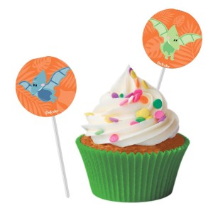 Bandeirinha Para Docinhos Dino Baby Com 8 Unidades-108915-44256