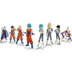 Decoração De Mesa Dragon Ball Com 8 Unidades