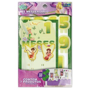 Kit Mesversário Fadas Disney 1 Unidade-109987-89824