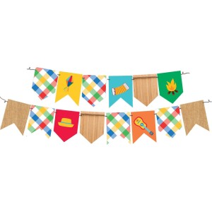 Faixa Decorativa Bandeirinhas Festa Junina Divertida 12 Unidades