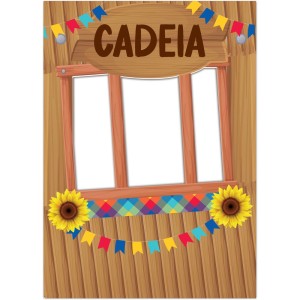 Painel Cadeia Festa Junina Divertida 3 Unidades-111173-43508