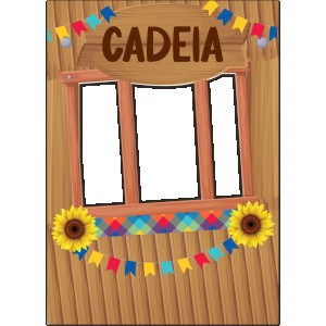 Painel Cadeia Festa Junina Divertida 3 Unidades-111173-88920