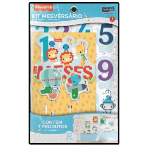 Kit Mesversário Fisher Price Com 1 Unidade-110145-11825