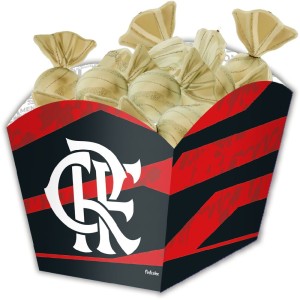 Cachepot Médio Flamengo Com 8 Unidades