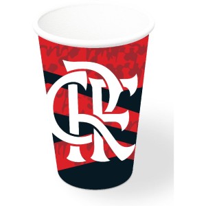 Copo Papel 300ml Flamengo 96 Unidades-111019-36068