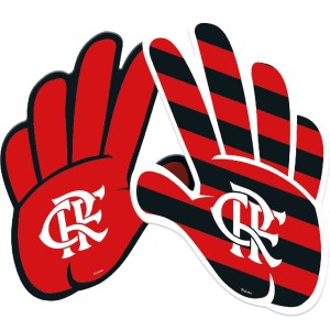 Mao Torcedor Flamengo Com 12 Unidades