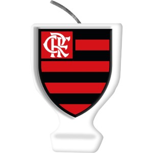 Vela Emblema Flamengo 10 Unidades