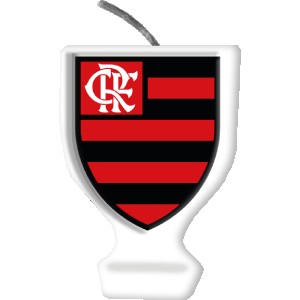 Vela Emblema Flamengo 10 Unidades-110483-81082