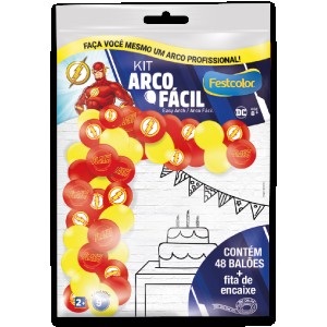 Kit Arco Fácil De Balões Flash 3 Unidades-111588-34661