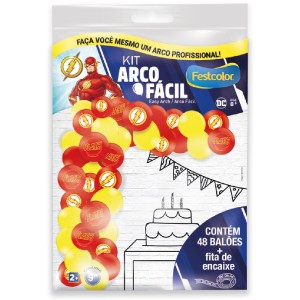 Kit Arco Fácil De Balões Flash 3 Unidades-111588-35042