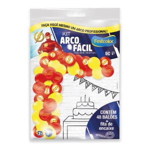 Kit Arco Fácil De Balões Flash 3 Unidades-111588