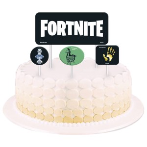 Topper Para Bolo Fortnite 48 Unidades-108675-84666