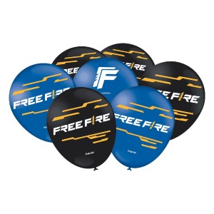 Balão Free Fire Gamer Com 25 Unidades-110979