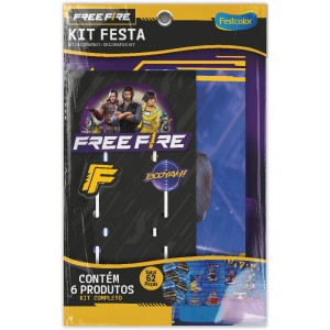 Kit Festa Free Fire Gamer Com 1 Unidade