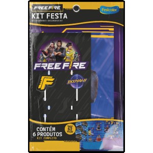 Kit Festa Free Fire Gamer Com 1 Unidade-110986-66001