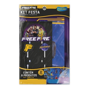 Kit Festa Free Fire Gamer Com 1 Unidade-110986