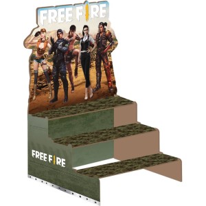 Escada Para Doces Mdf Free Fire Com 1 Unidade