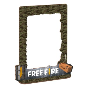 Porta Foto Mdf Free Fire 3 Unidades-109336