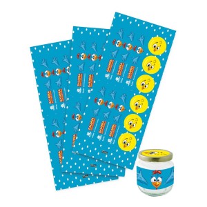 Adesivo Para Lembrancinhas Galinha Pintadinha 432 Unidades-105672-34426