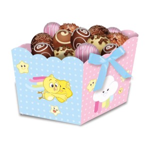 Cachepot Médio Galinha Pintadinha Candy 96 Unidades-108131-89714