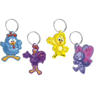 Chaveiro Mdf Galinha Pintadinha 20 Unidades-109759-62160