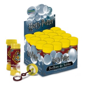 Bolha De Sabão Harry Potter Com 12 Unidades