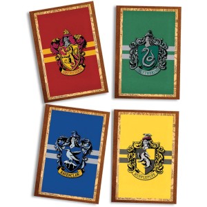 Quadros Decorativos Harry Potter Com 4 Unidades