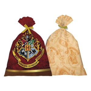 Sacola Plástica Harry Potter Com 8 Unidades-104932