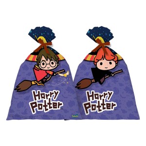 Sacola Plástica Harry Potter Kids Com 8 Unidades-108316