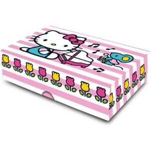 Caixa 6 Doces Hello Kitty Rosa Com 6 Unidades