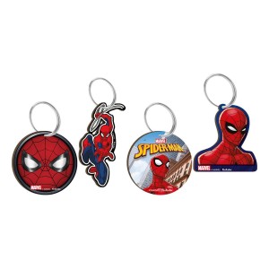 Chaveiro Mdf Homem Aranha Com 4 Unidades