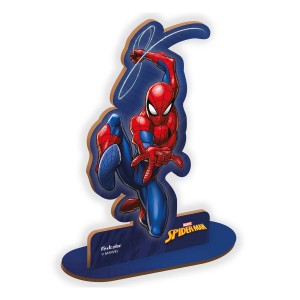 Personagem Mdf P Homem Aranha Acao Com 6 Unidades