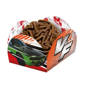 Porta Forminha Hot Wheels Com 40 Unidades