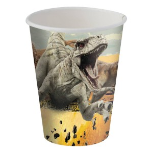 Copo Papel 200ml Jurassic World 3 Com 8 Unidades-110024