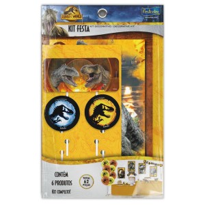 Kit Festa Jurassic World 3 Com 1 Unidade