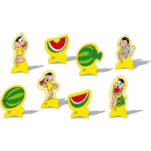 Decoração De Mesa Magali Melanci 8 Unidades