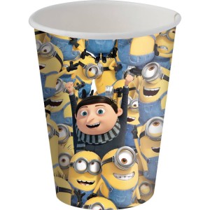 Copo Papel 200ml Minions 2 96 Unidades-110063-36537