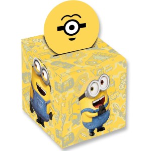 Caixa Pop Up Minions 2 Com 8 Unidades