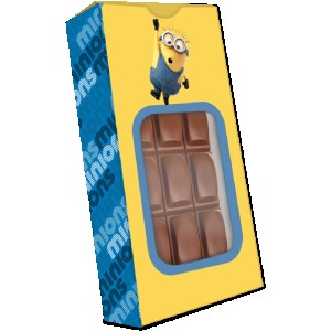 Caixa Tablete Minions 2 Com 10 Unidades-111620-31539