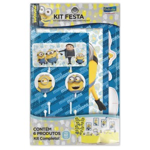 Kit Festa Minions 2 Com 1 Unidade