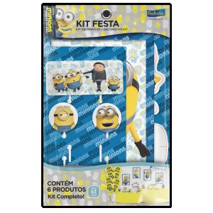 Kit Festa Minions 2 Com 1 Unidade-110114-76395