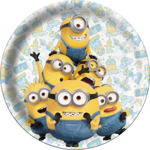 Prato Minions 2 96 Unidades-110070-88533