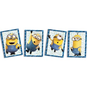 Quadros Decorativos Minions 2 Com 4 Unidades