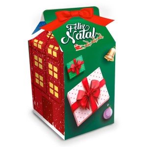 Caixa Milk Natal Com 8 Unidades