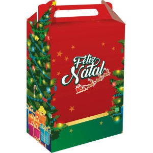 Caixa Surpresa Natal Com 8 Unidades