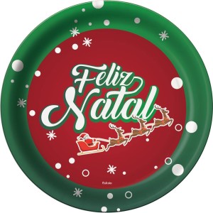 Prato Natal Com 8 Unidades-110546-88360