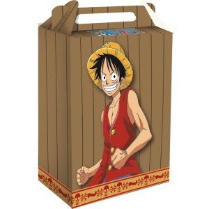 Caixa Surpresa One Piece Com 8 Unidades