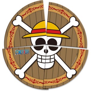 Painel Decorativo One Piece 5 Unidades