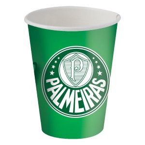 Copo Papel 200ml Palmeiras Com 8 Unidades-110491