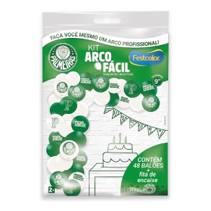 Kit Arco Fácil De Balões Palmeiras 3 Unidades-111570